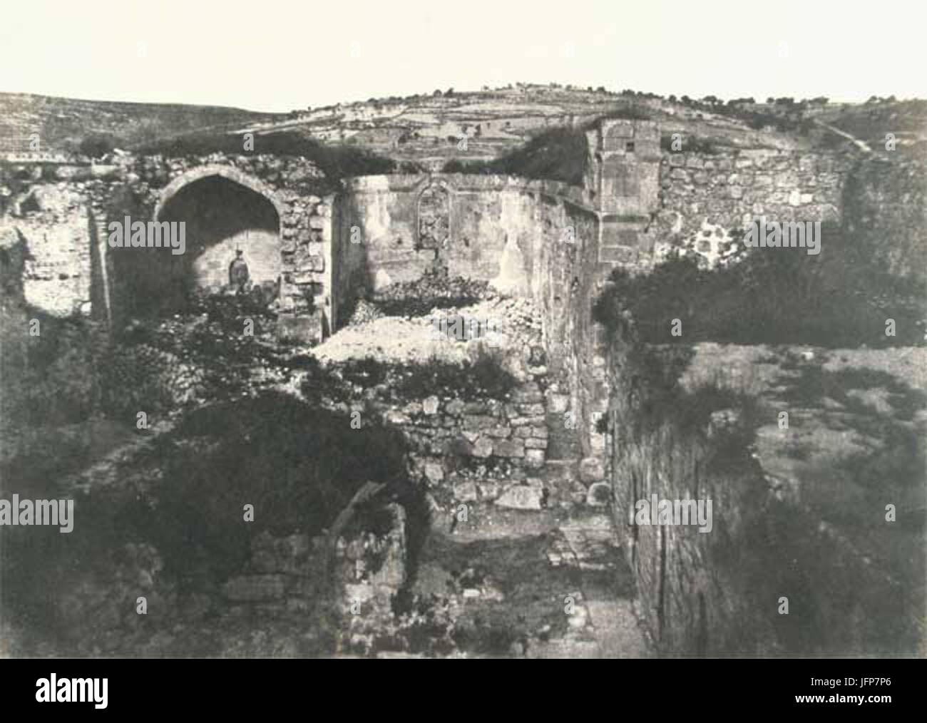 A. Salzmann Église de Sainte Marie Madeleine Jerusalem Stock Photo
