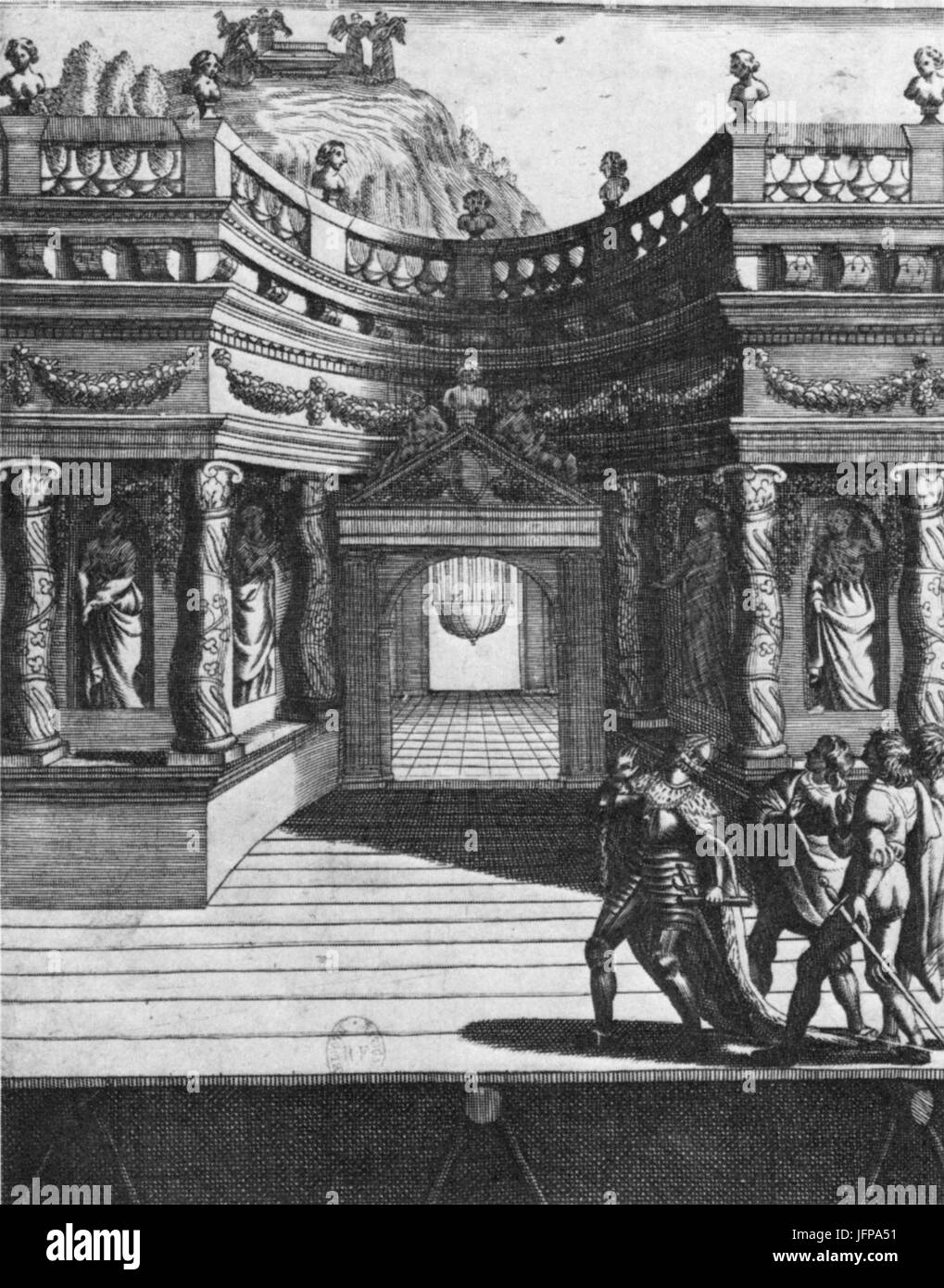Act5 From Le Martyre De Sainte Catherine By Puget De La Serre 1643 Stock Photo Alamy