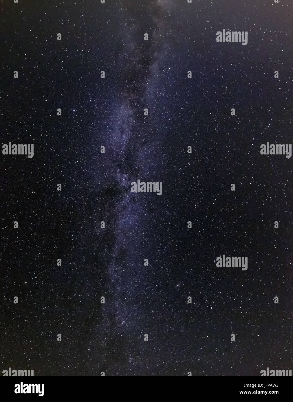 Milky Way in night sky Stock Photo - Alamy