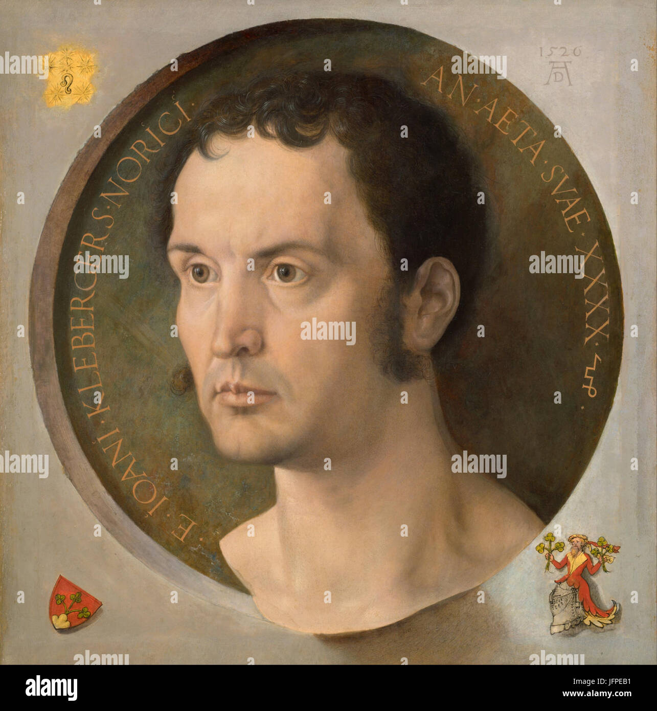 Albrecht Dürer - Johannes Kleberger - Google Art Project Stock Photo