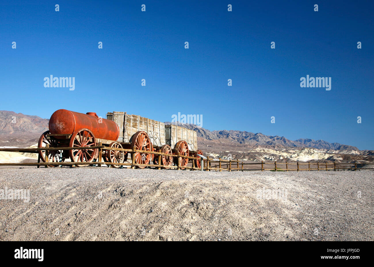 Horse carriage in Death valley Stock Photo Alamy