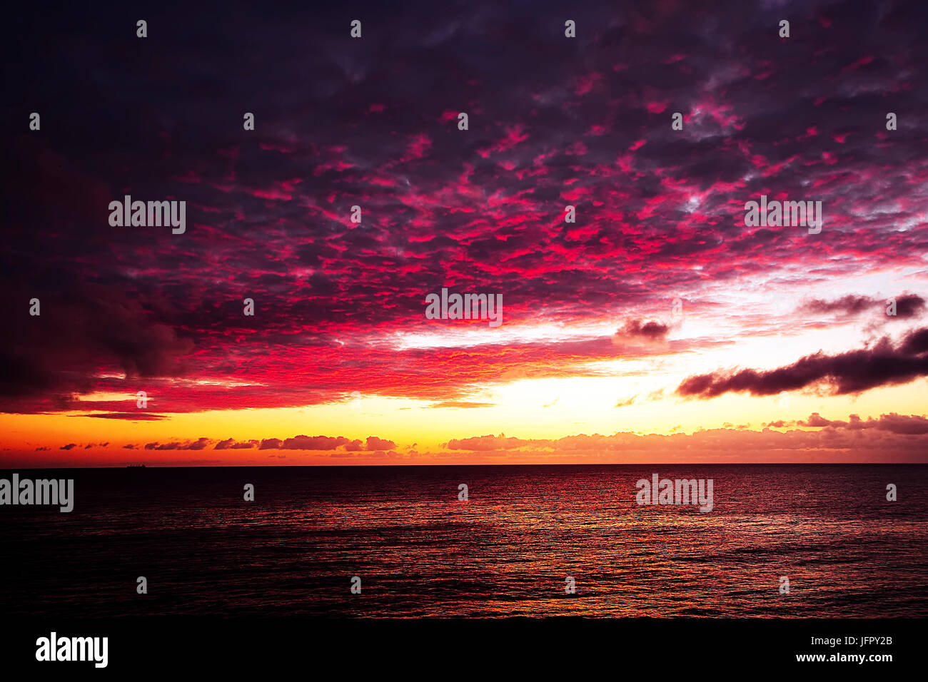Dramatic sunrise in North Wales Stock Photo Alamy