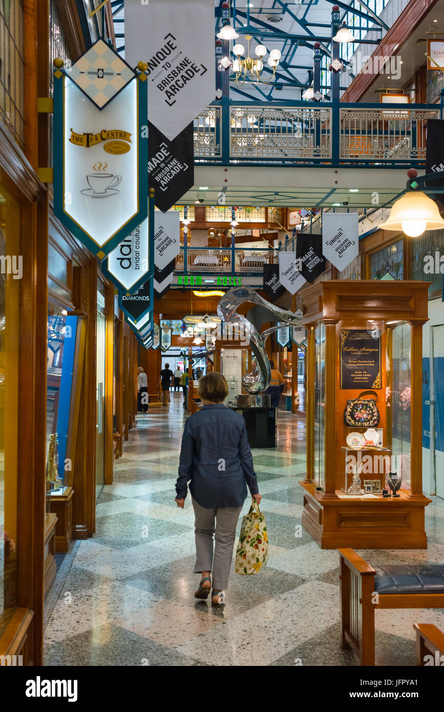 Brisbane arcade shopping mall hires stock photography and images Alamy