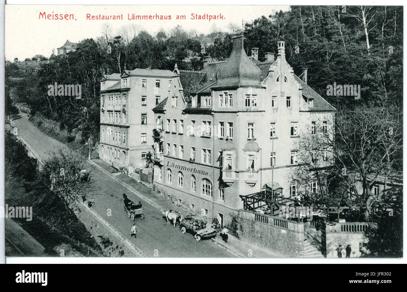 13091 Meissen 1911 Restaurant Lammerhaus Am Stadtpark Bruck Sohn