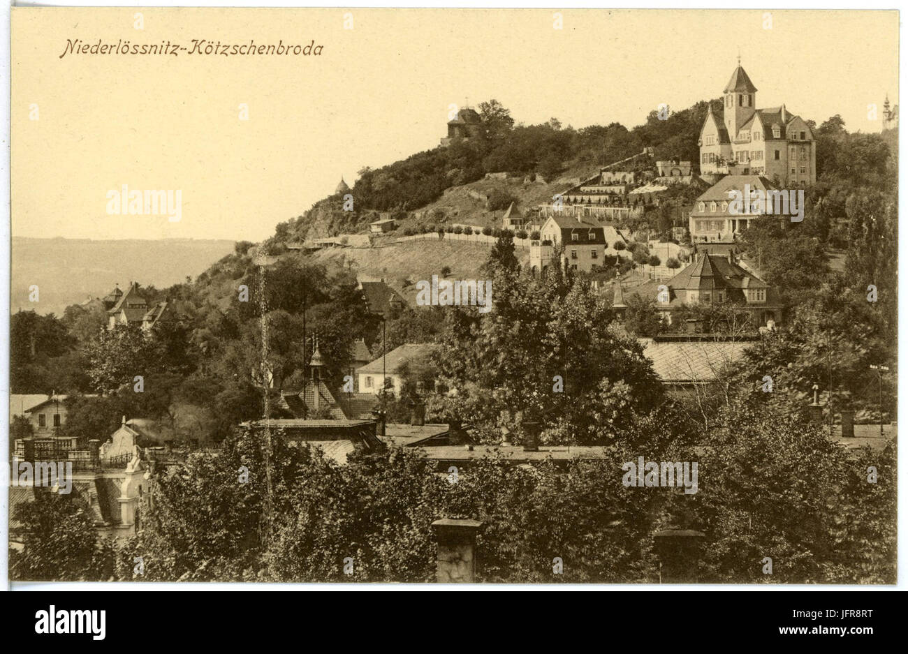 16947Radebeul1913KötzschenbrodaBrück & Sohn Kunstverlag Stock Photo