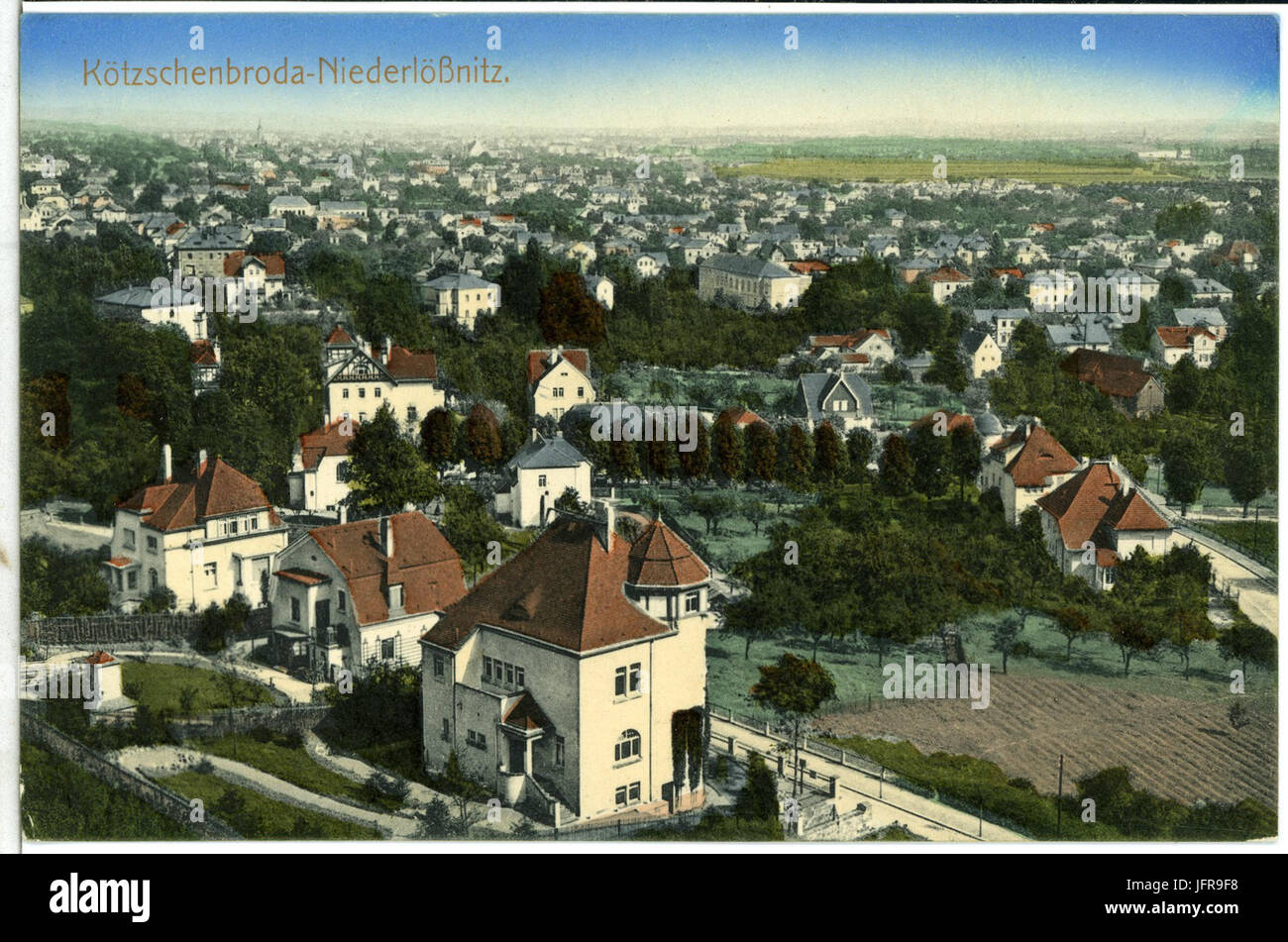 File:05794 Kötzschenbroda 1905 Blick über Niederlößnitz zur Friedensburg Brück