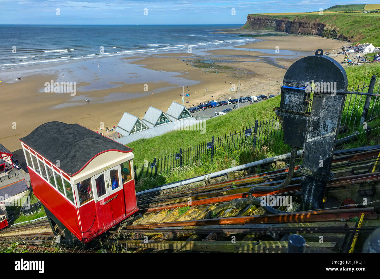 Saltburn-by-the-Sea, North Yorkshire, England Stock Photo