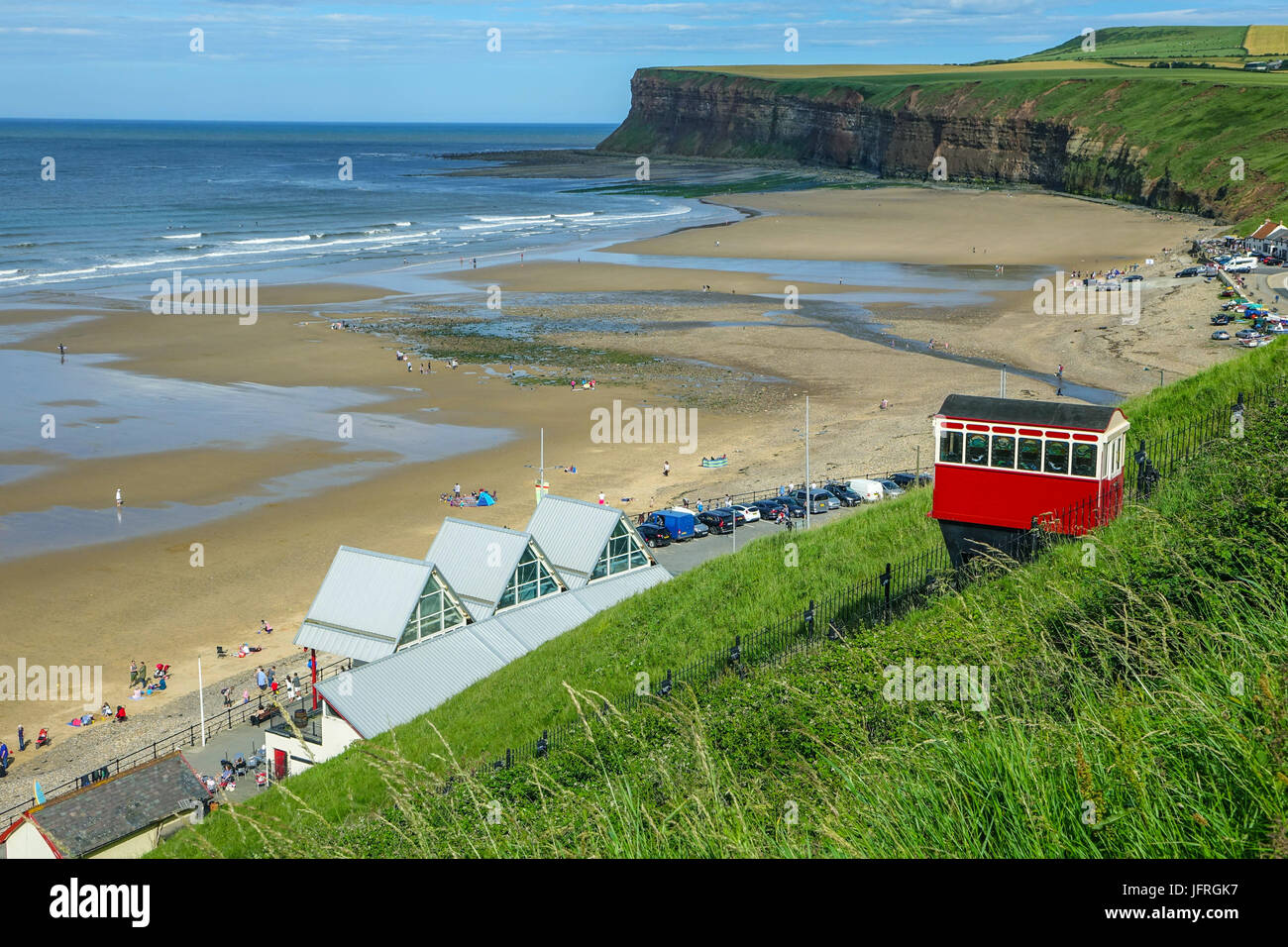Saltburn-by-the-Sea, North Yorkshire, England Stock Photo