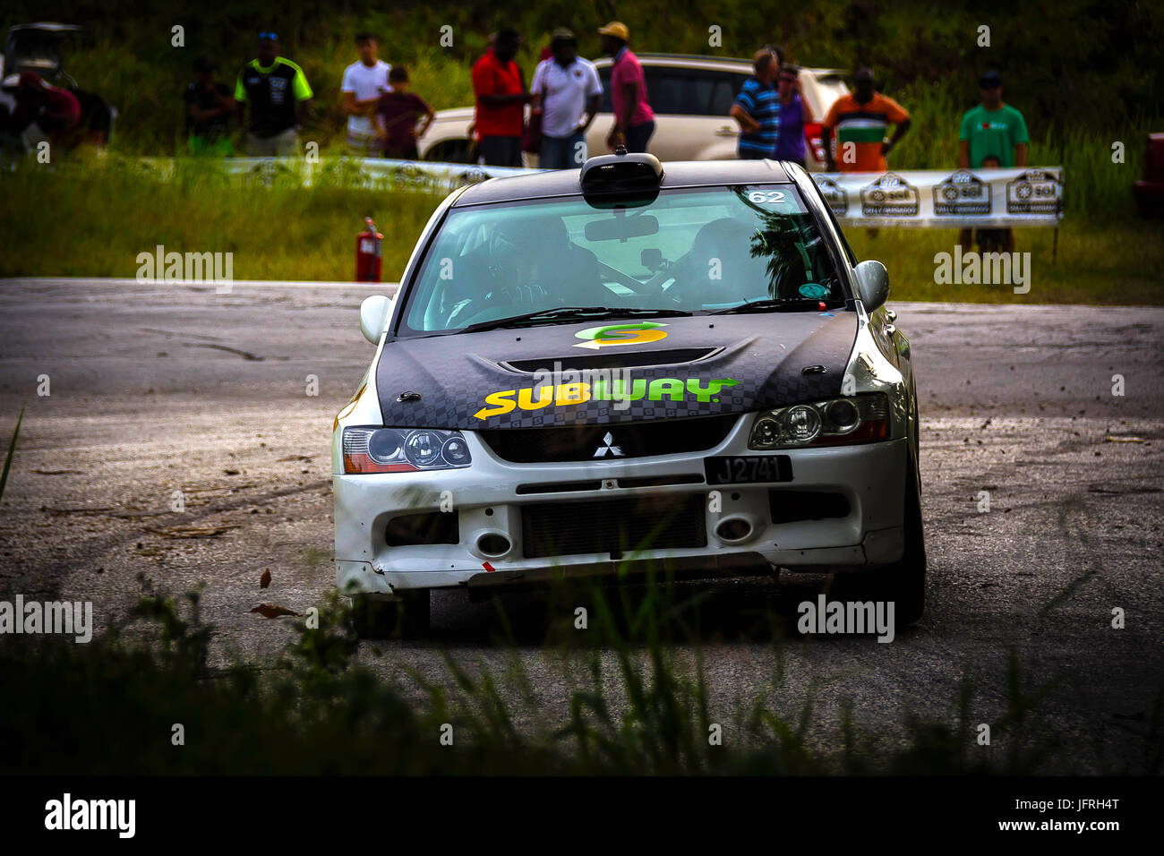 Sol Rally Barbados 2017 Day one Stock Photo - Alamy