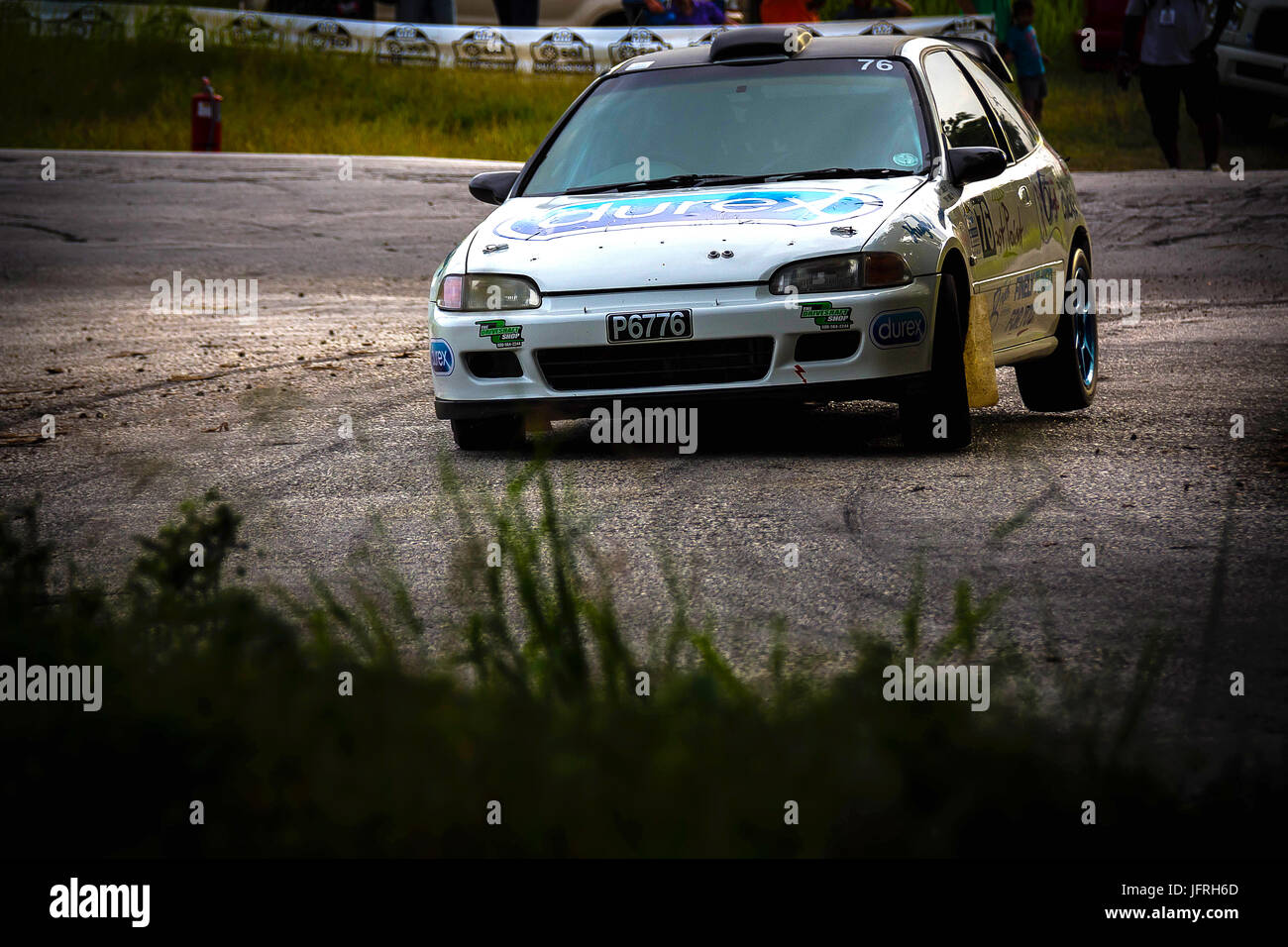 Sol Rally Barbados 2017 Day one Stock Photo - Alamy