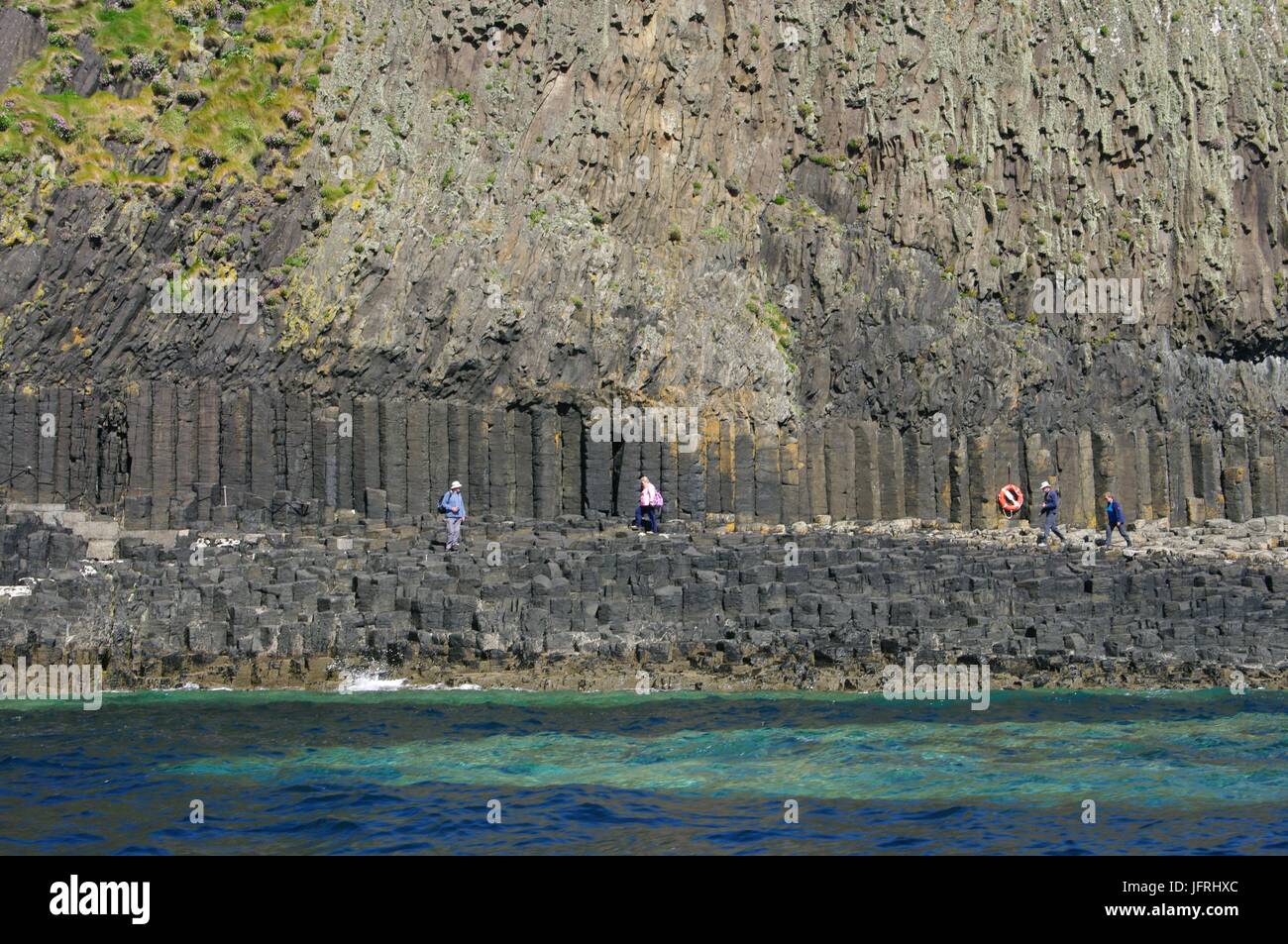 Isle of Staffa, Inner Hebrides, Scotland Stock Photo