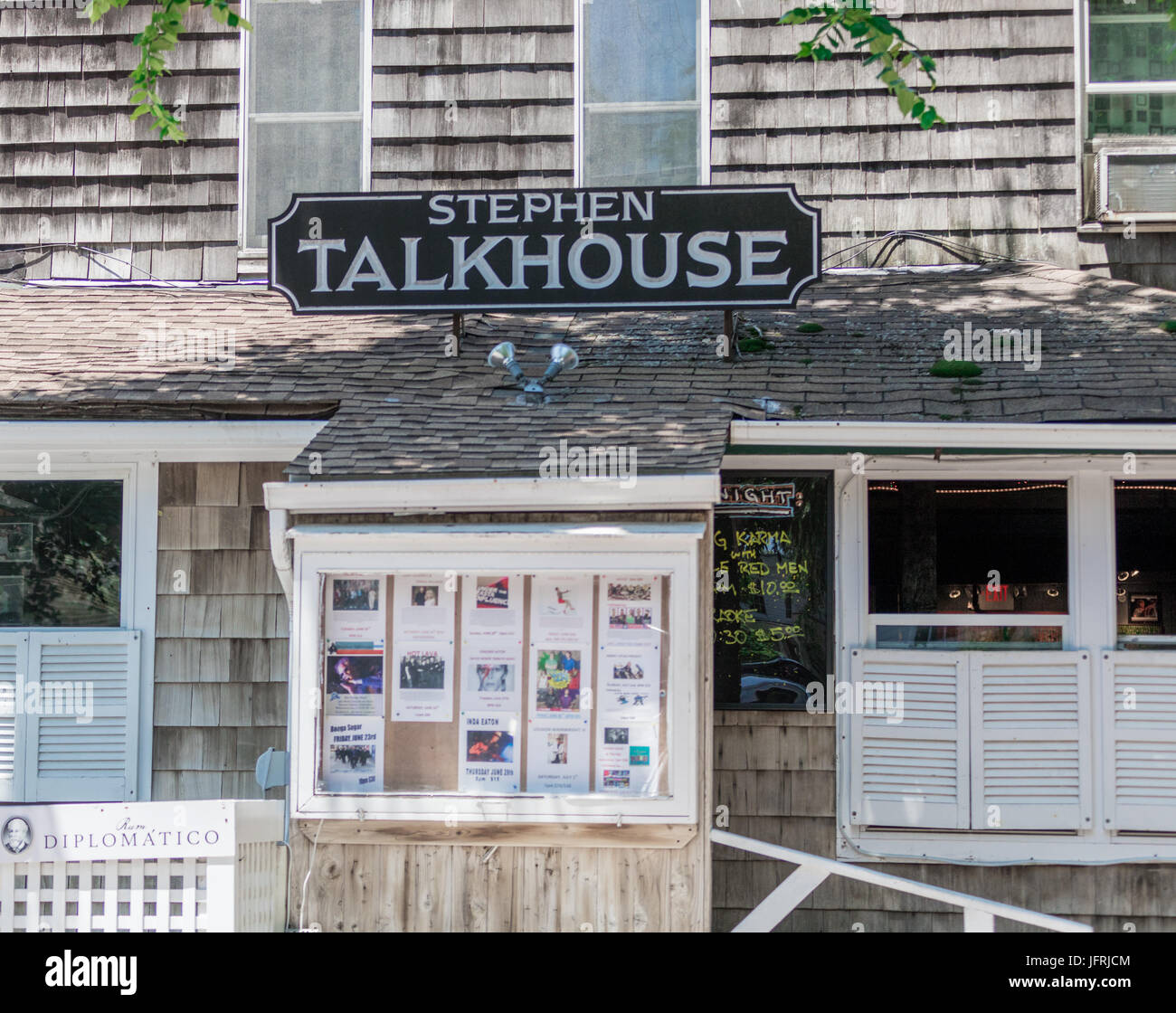 Stephen Talkhouse, amgansett, ny Stock Photo