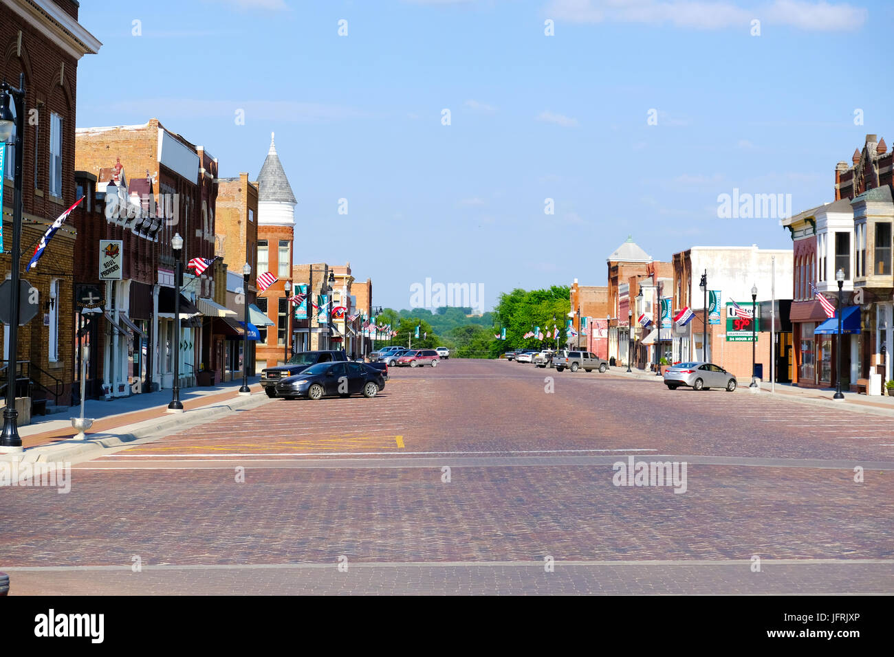 Downtown seneca kansas hires stock photography and images Alamy