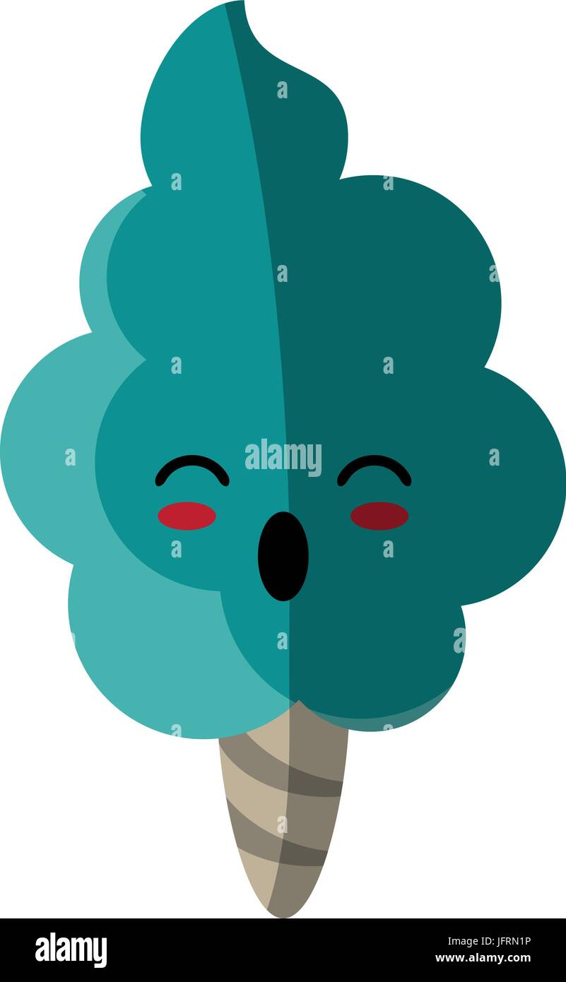 kawaii cotton candy icon image vector illustration design Stock Vector ...