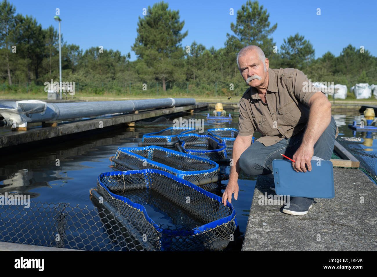 Farmstead Manager the farm manager Stock Photo - Alamy