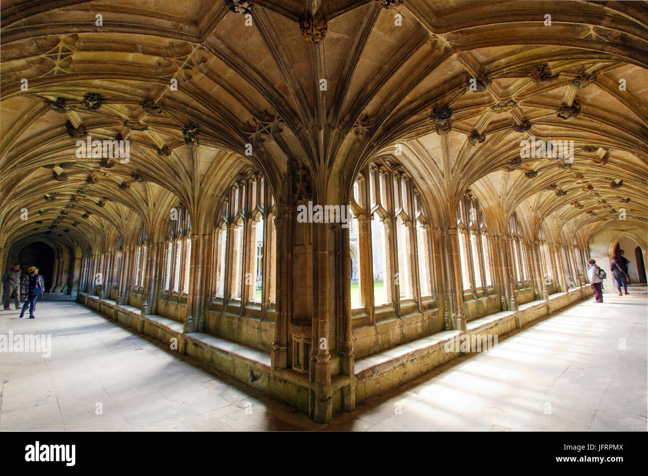 Lacock Abbey Stock Photo