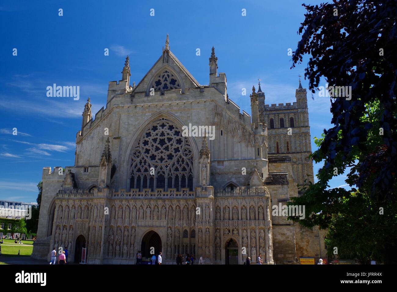 Exeter Cathedral Stock Photos & Exeter Cathedral Stock Images Alamy