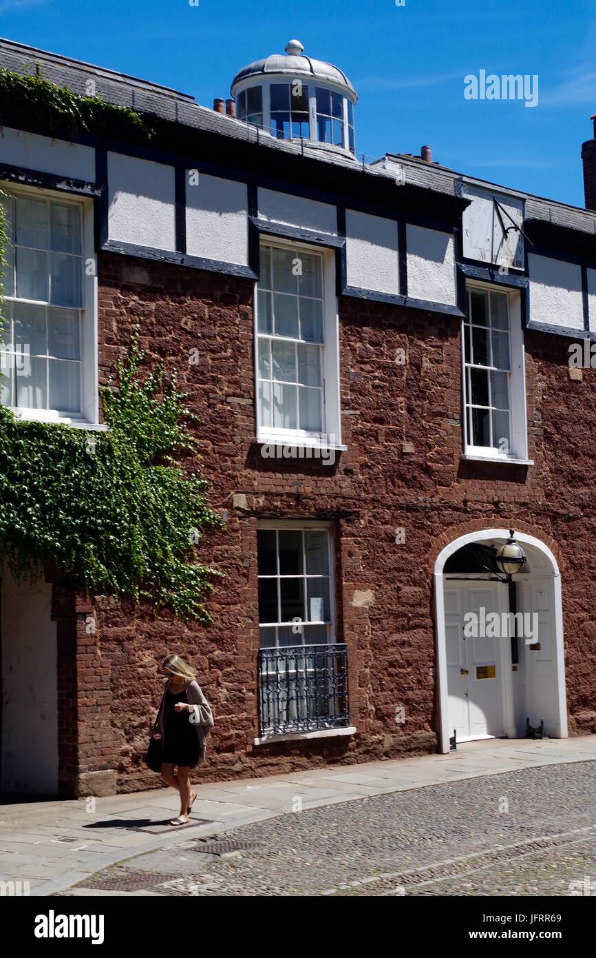 7 Cathedral Close, Devon and Exeter Institution. A Grade 2 Listed