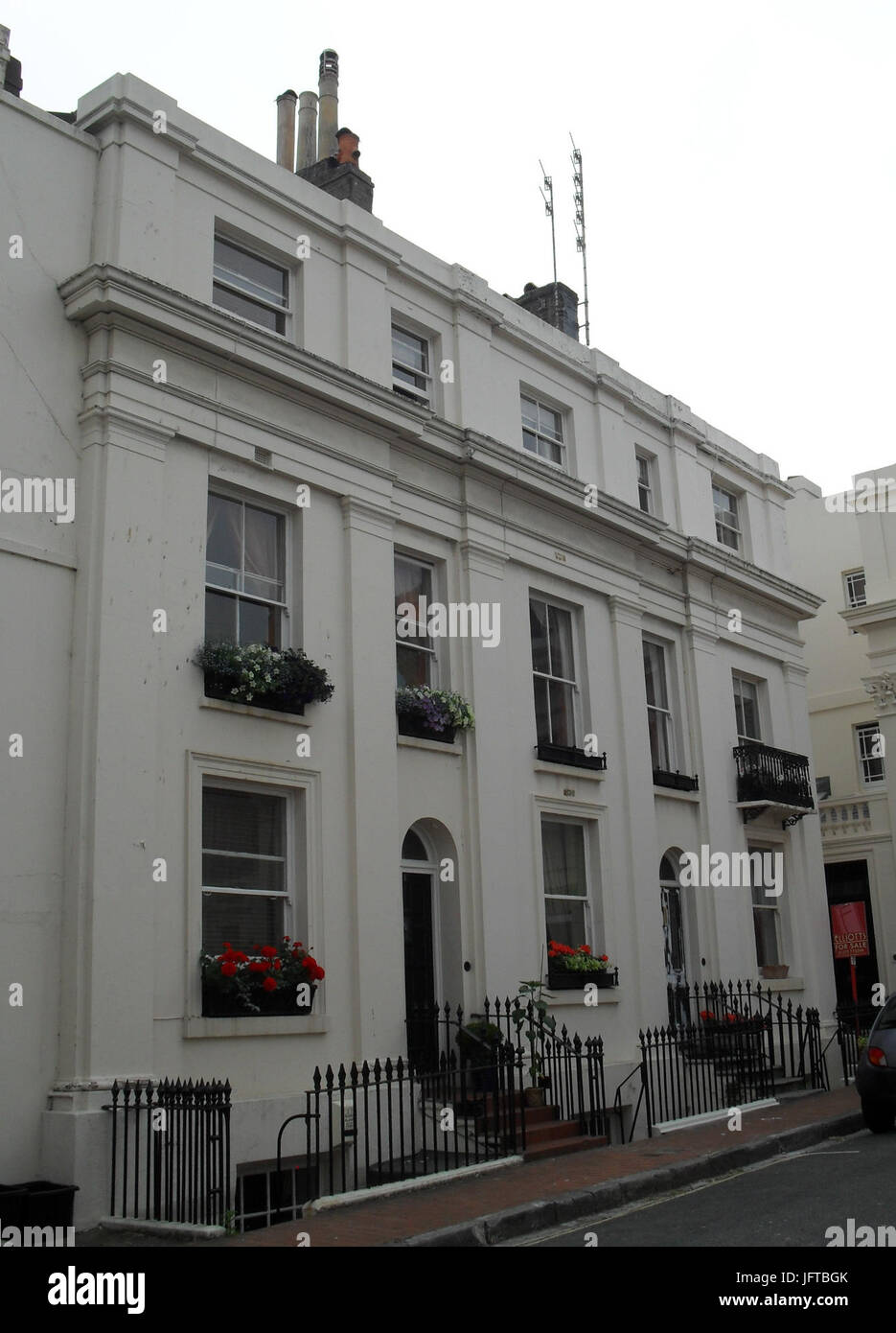 13 Lansdowne Square, Hove (IoE Code 365583 Stock Photo Alamy