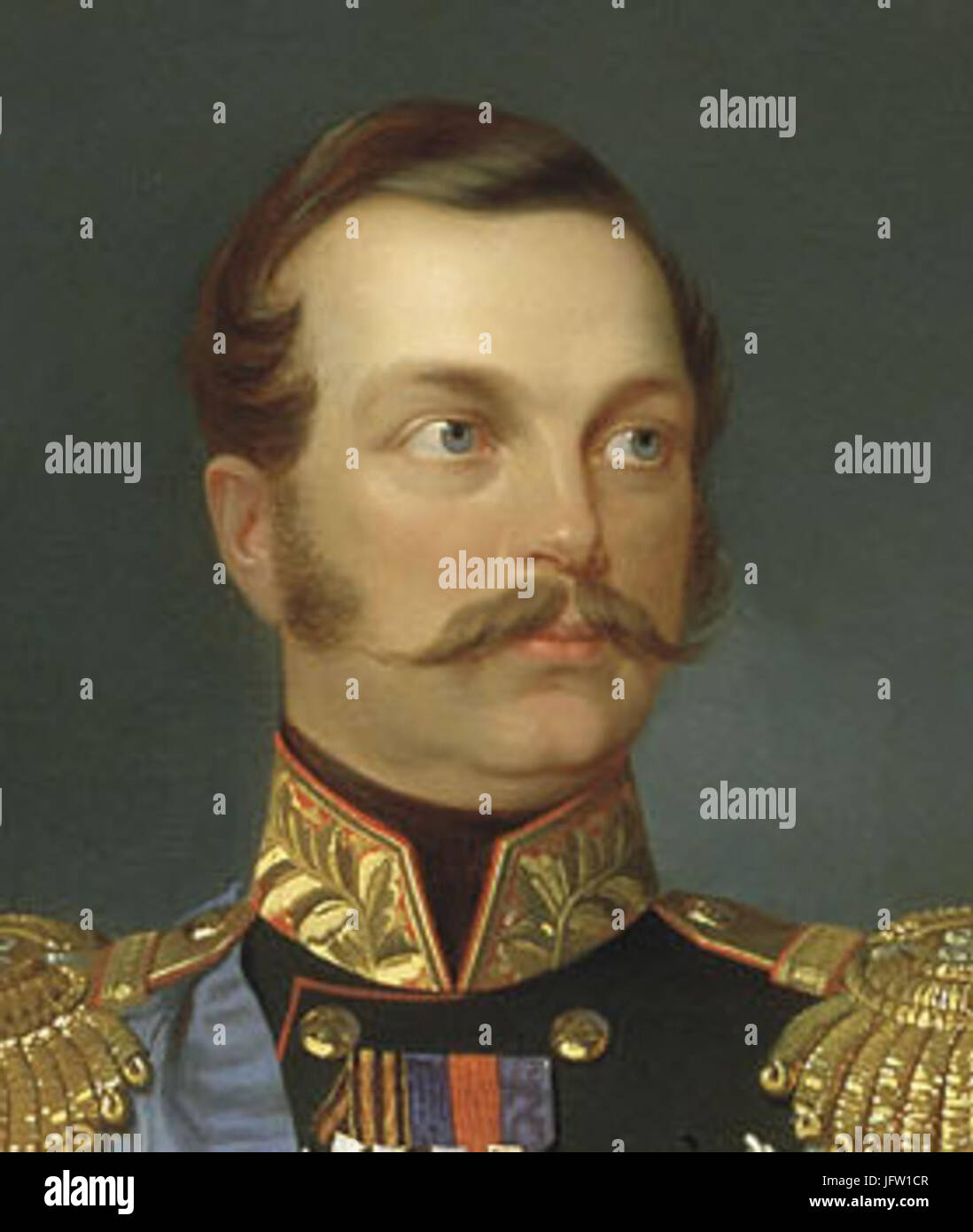 Александр 2 биография личная жизнь Alexander II by E.Botman 281856 Russian museum29 detail Stock Photo - Alamy