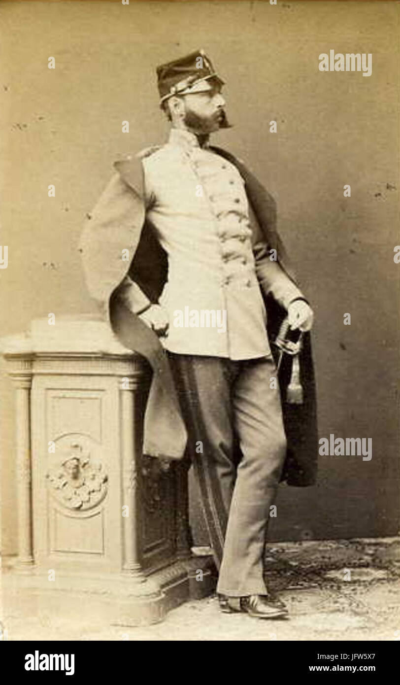 Angerer Ludwig 2818 -187929 - Franz Joseph d Asburgo Stock Photo
