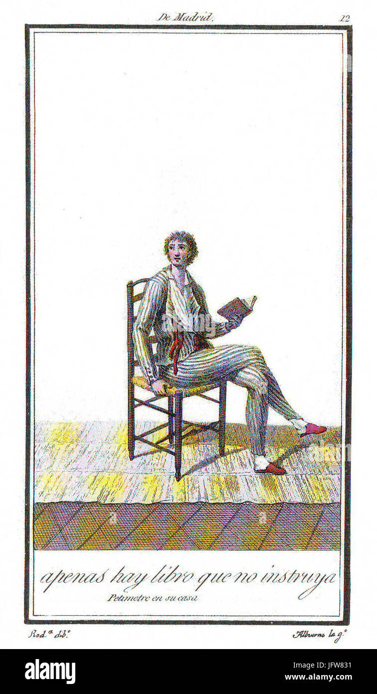 Antonio Rodríguez - Petimetre Stock Photo