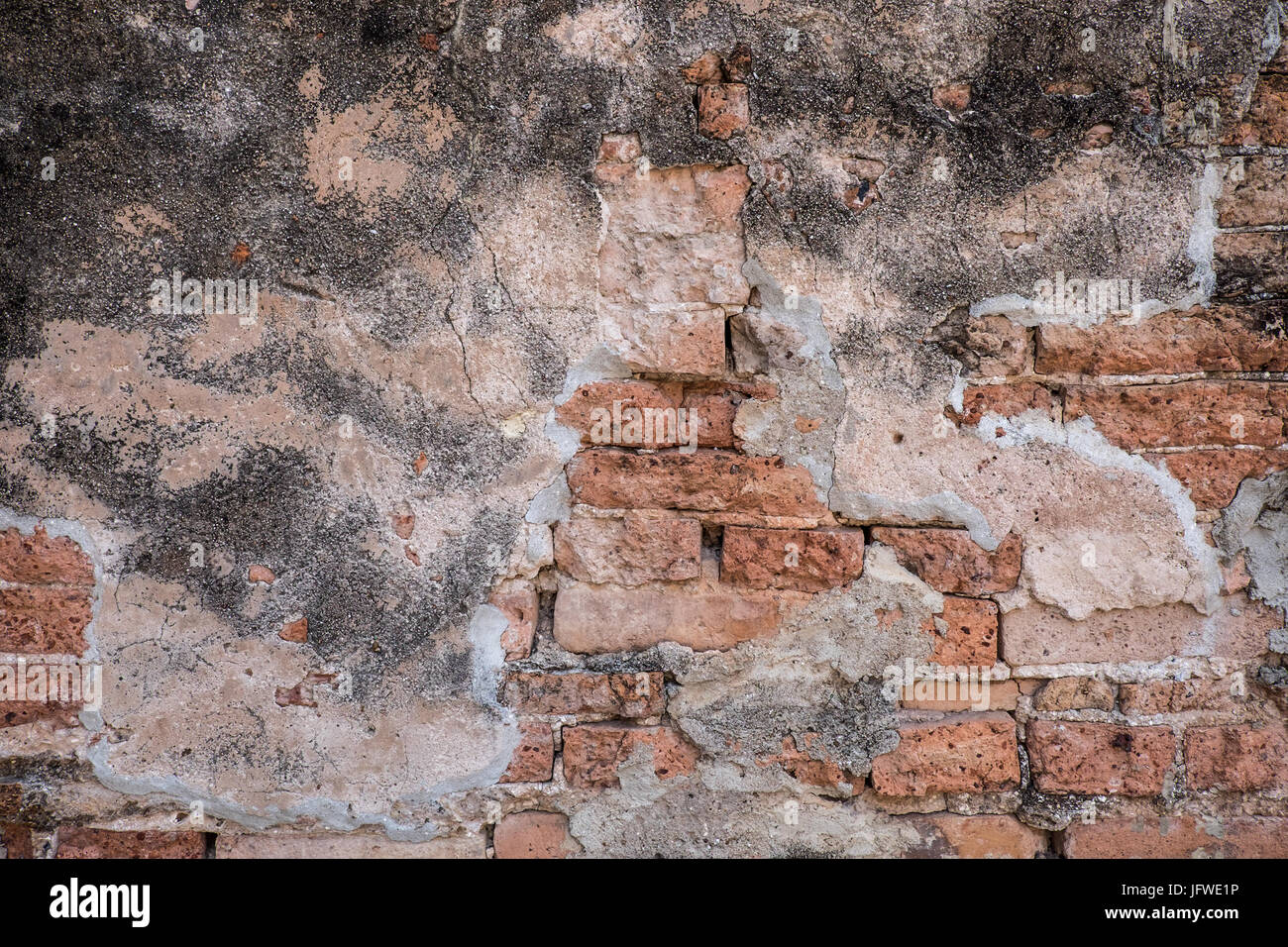 Old brick wall texture in a background image Stock Photo - Alamy