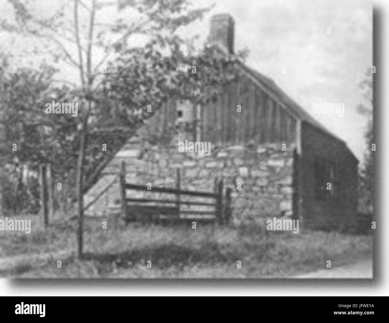 Burdett s Landing house Stock Photo Alamy