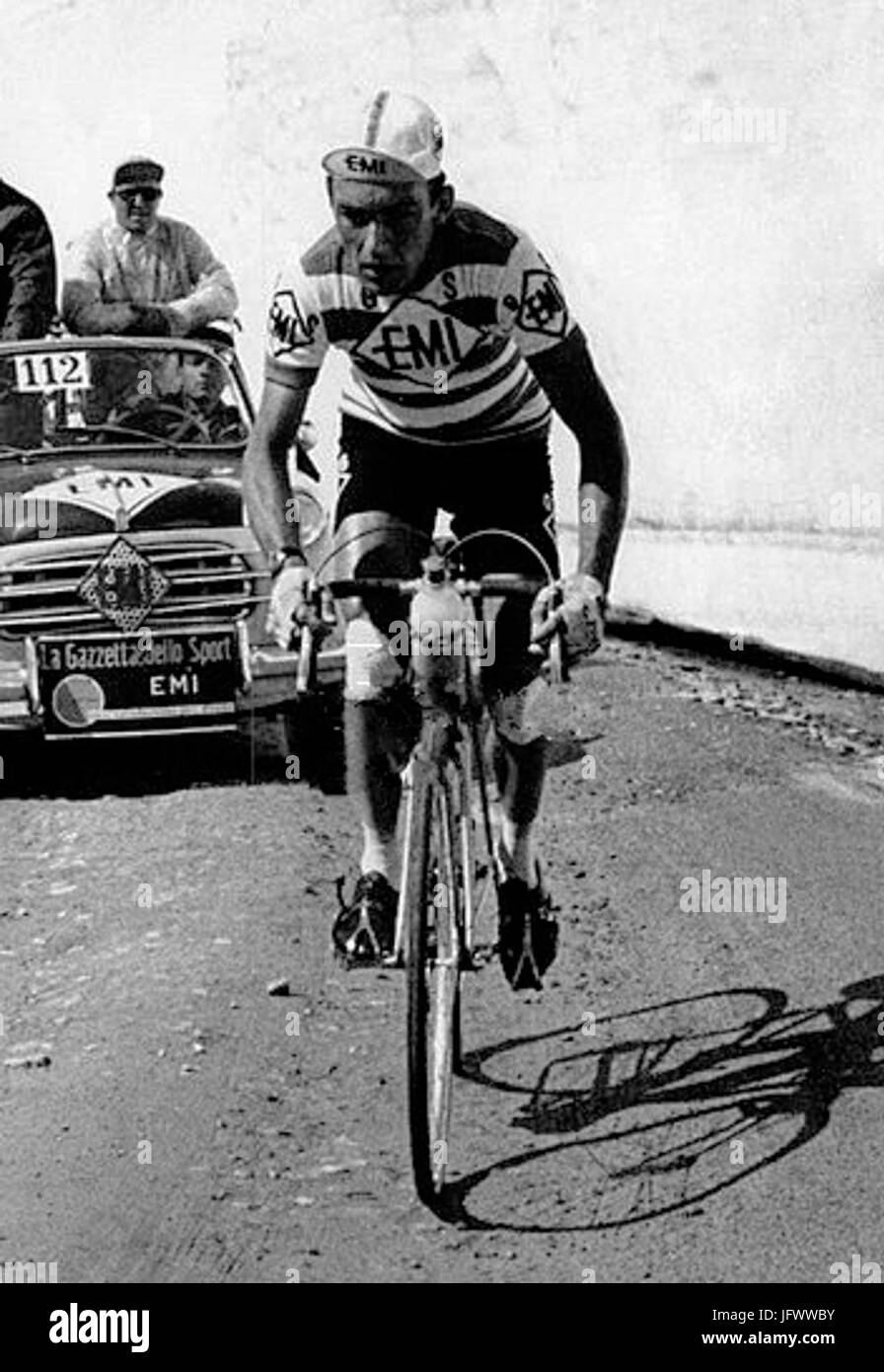 GAZZETTA DELLO SPORT 21 LUGLIO 1958 CHARLY GAUL VINCE TOUR DE