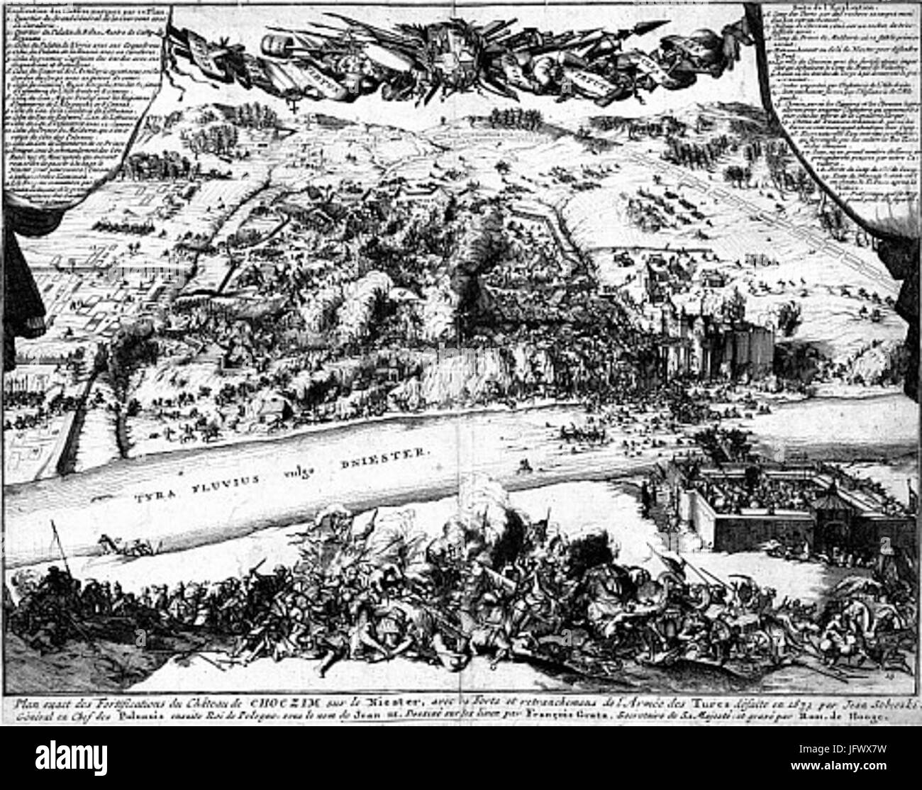 Chocim Romeyn de Hooghe Stock Photo Alamy