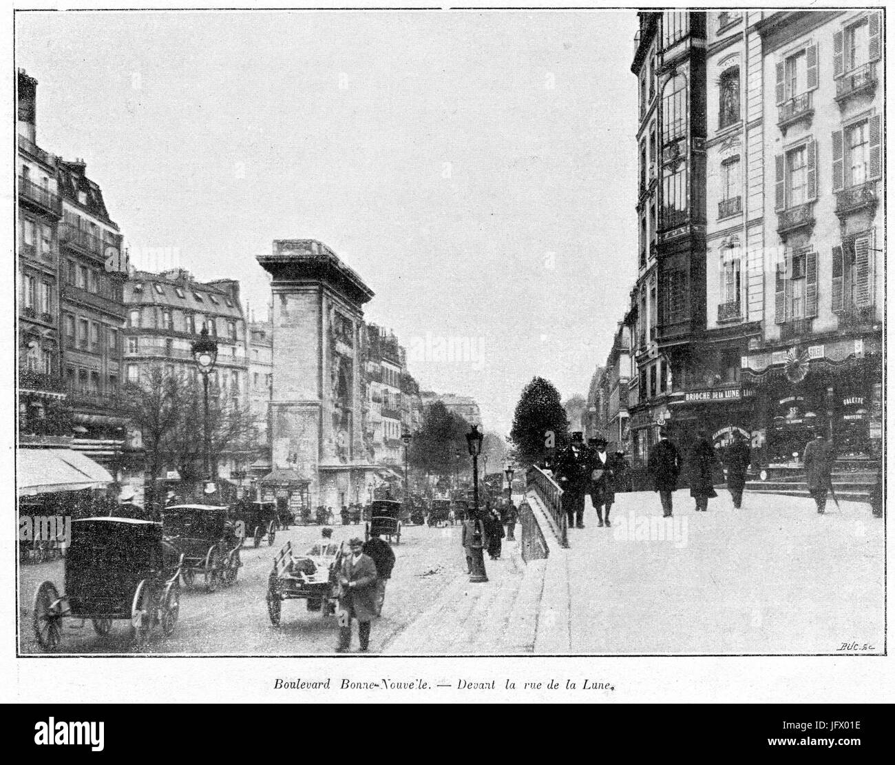 Boulevard de bonne nouvelle paris hires stock photography and images
