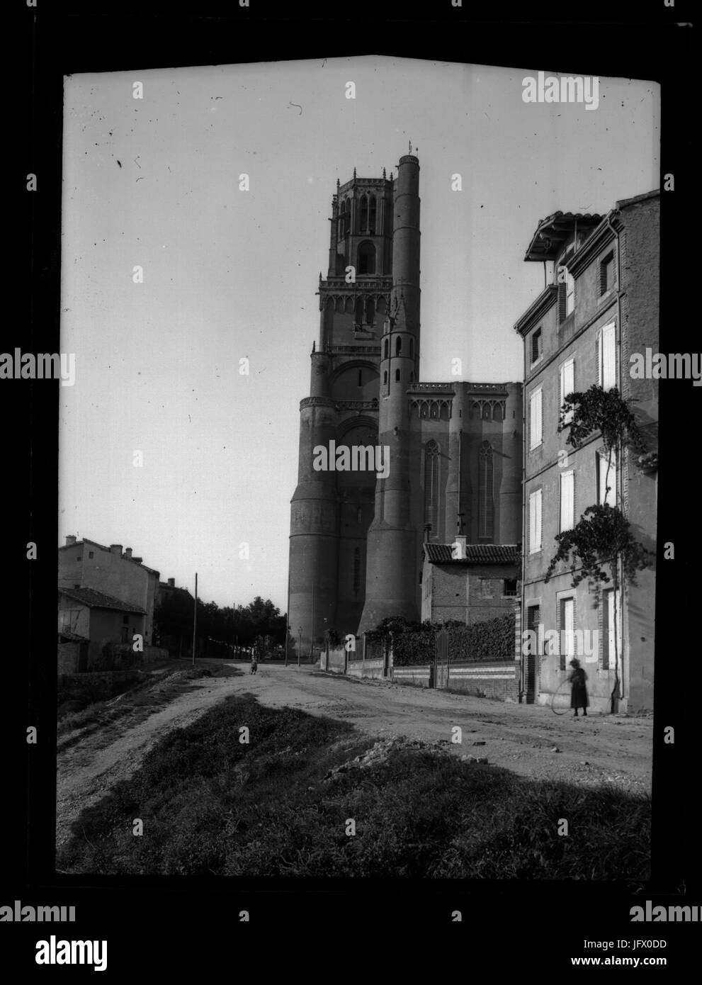 Clocher de la cathédrale SainteCecile MHNT PHa 912 TN07 Stock Photo