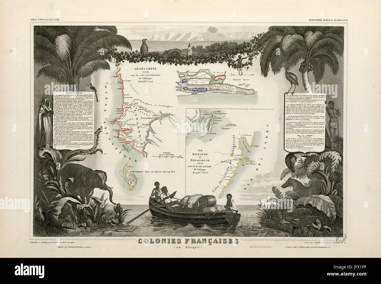 Colonies francaises hi-res stock photography and images - Alamy