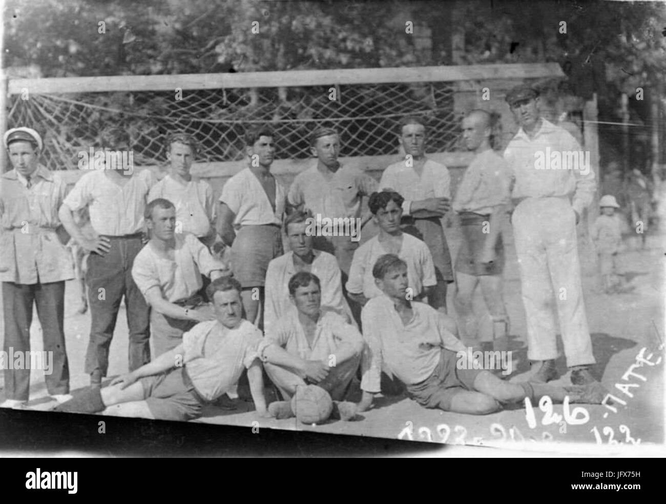 BakıTbilisi futbol komandalarının görüşu, 1923 Stock Photo Alamy