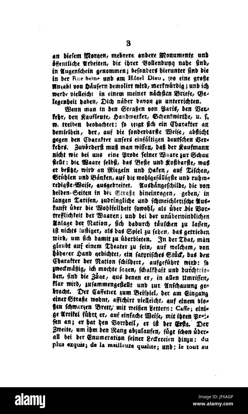 Berliner Abendblätter 1810 003 Stock Photo