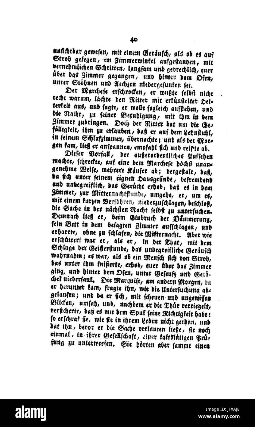 Berliner Abendblätter 1810 040 Stock Photo