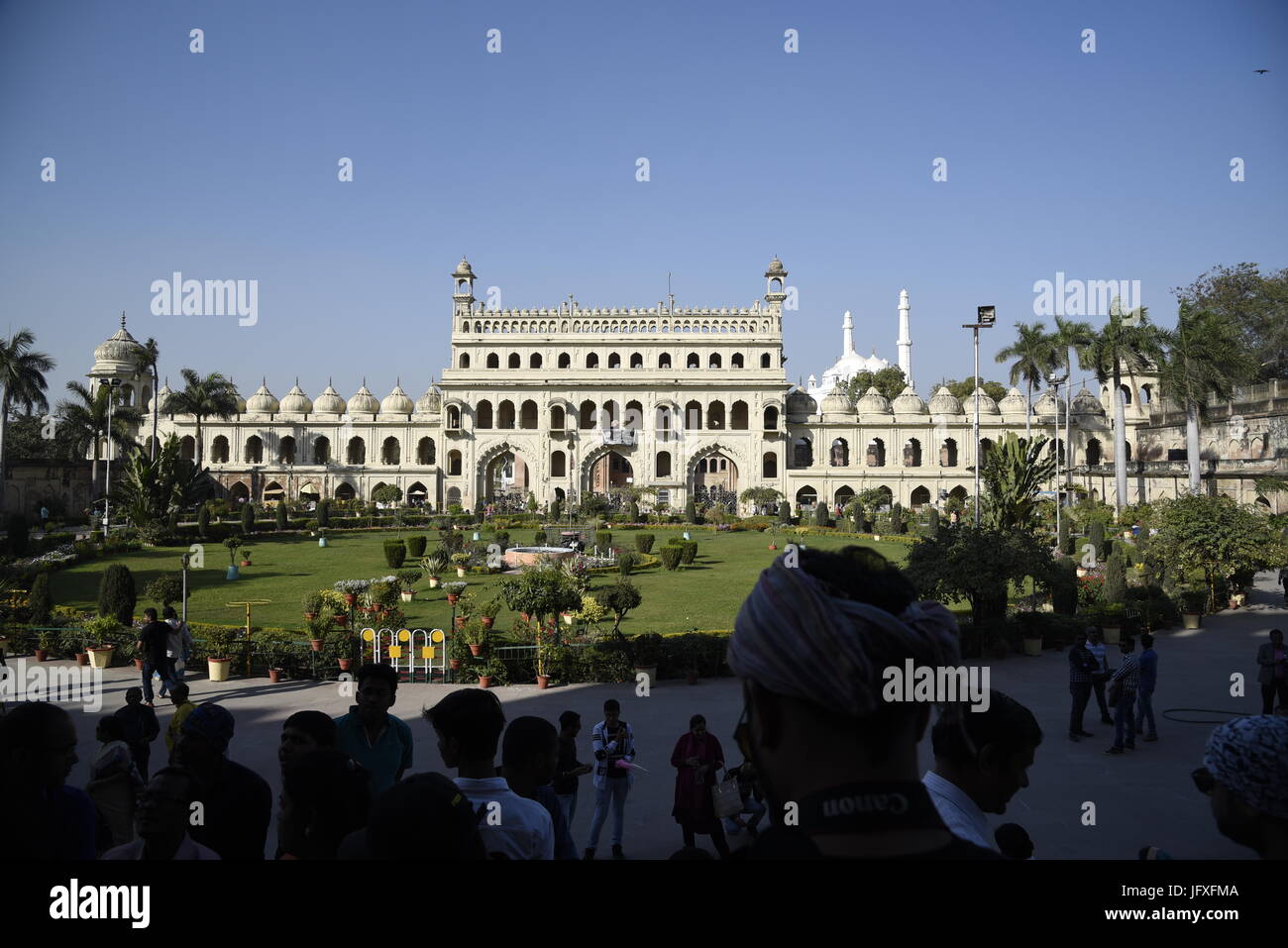Bara Imambara monument grand mughal architecture of Lucknow , Uttar Pradesh, India , Asia in month of February 2017 Stock Photo