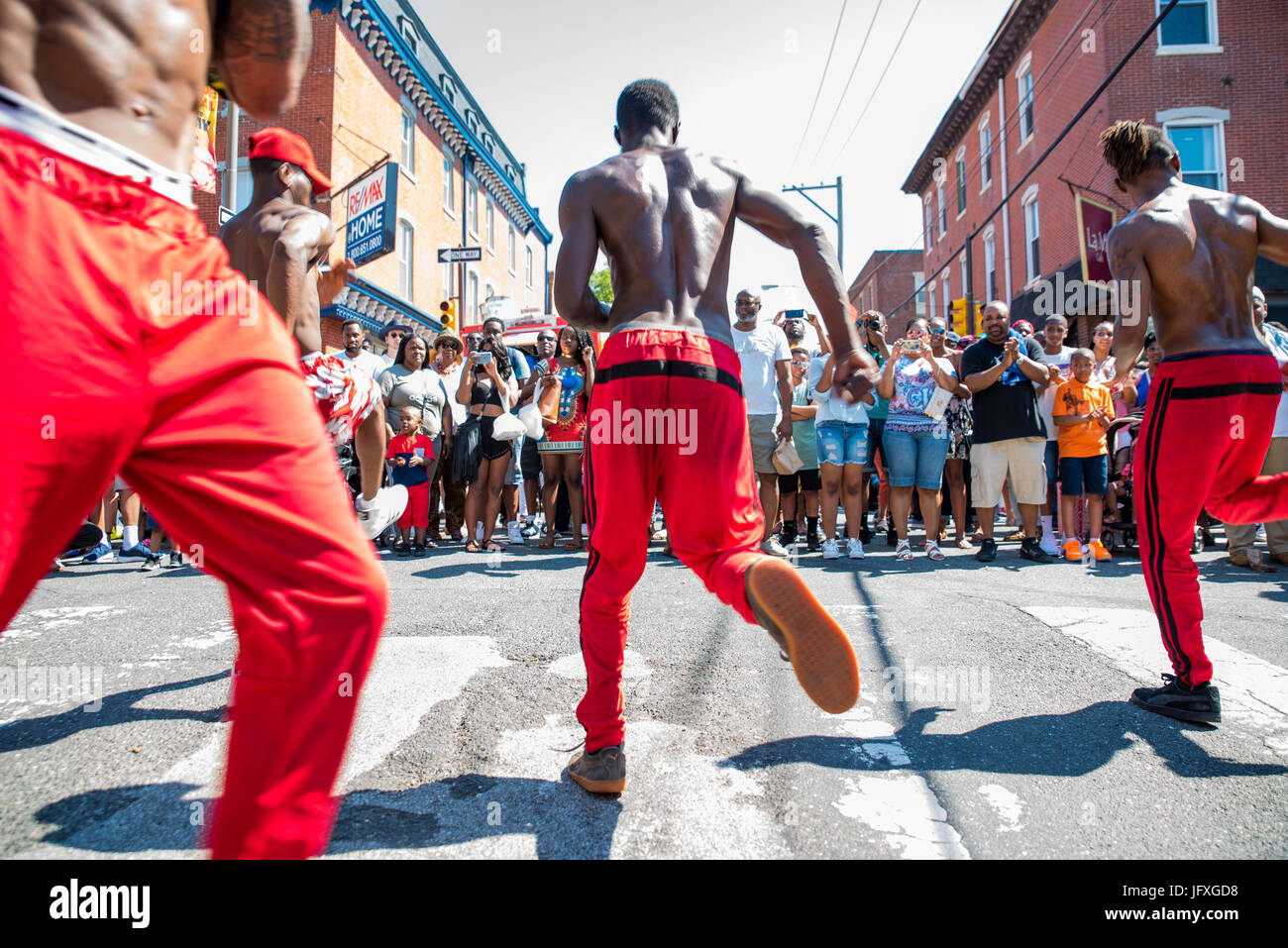 43rd annual Odunde Festival, Philadelphia PA. Photography by Chris Baker Evens. Stock Photo