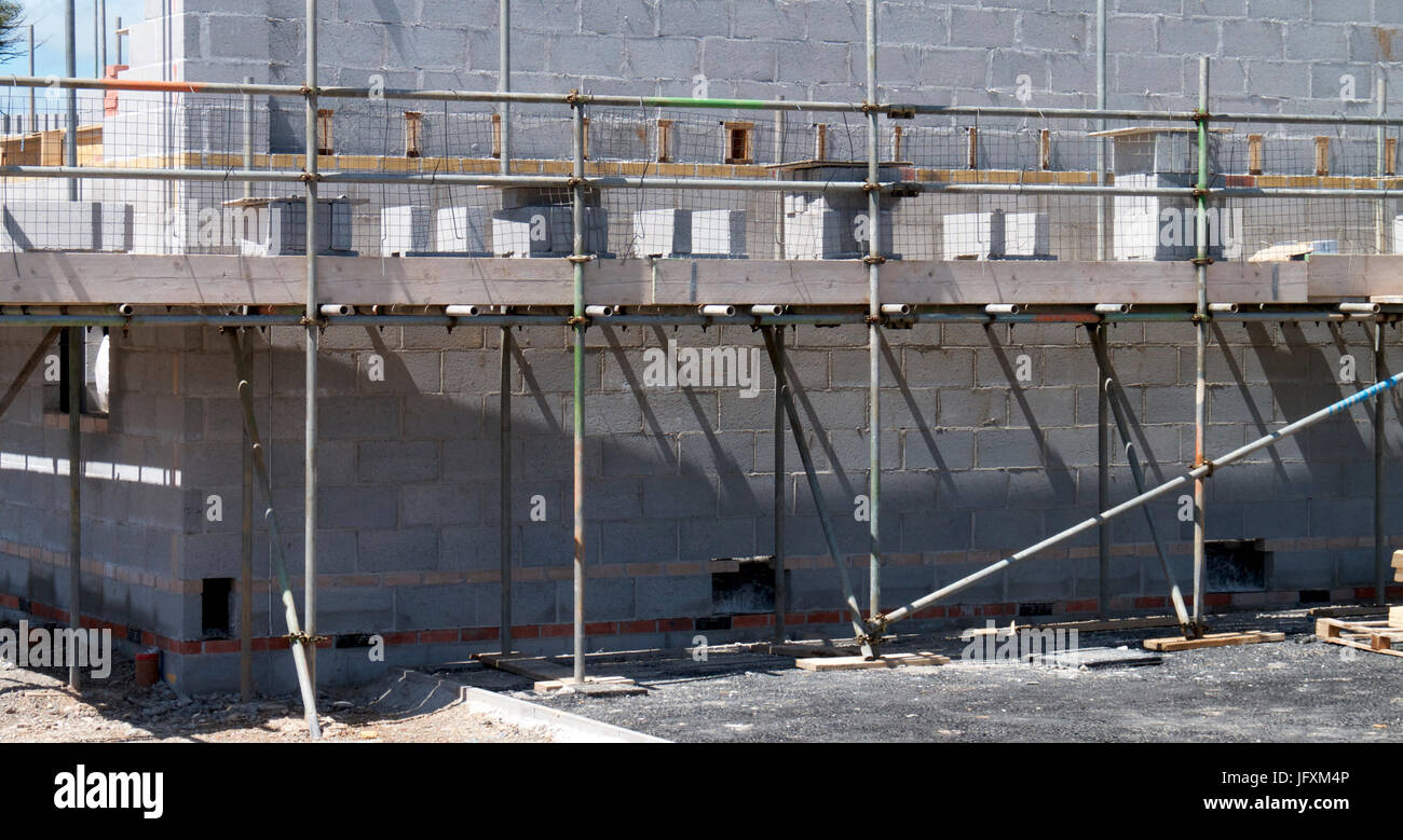 Construction Site on a summer Sunday Stock Photo Alamy