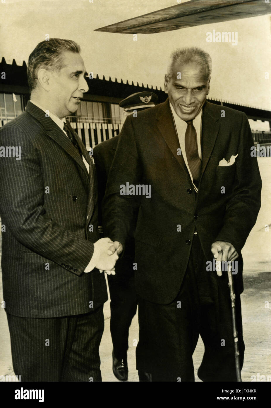 Indian politician Vengalil Krishnan Krishna Menon, 1962 Stock Photo