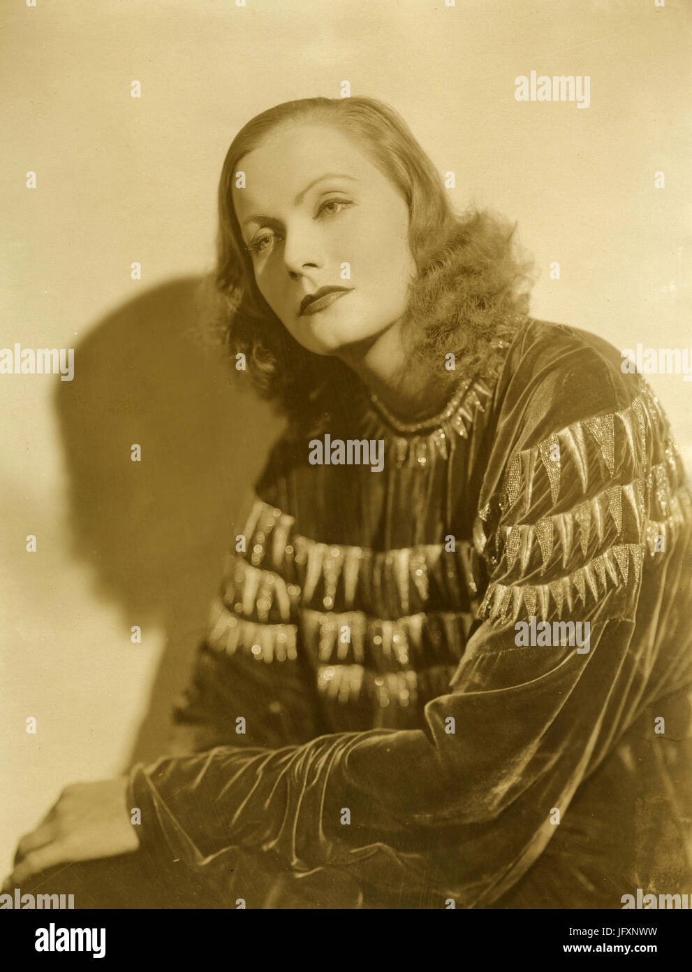 Sweedish actress Greta Garbo, 1929 Stock Photo