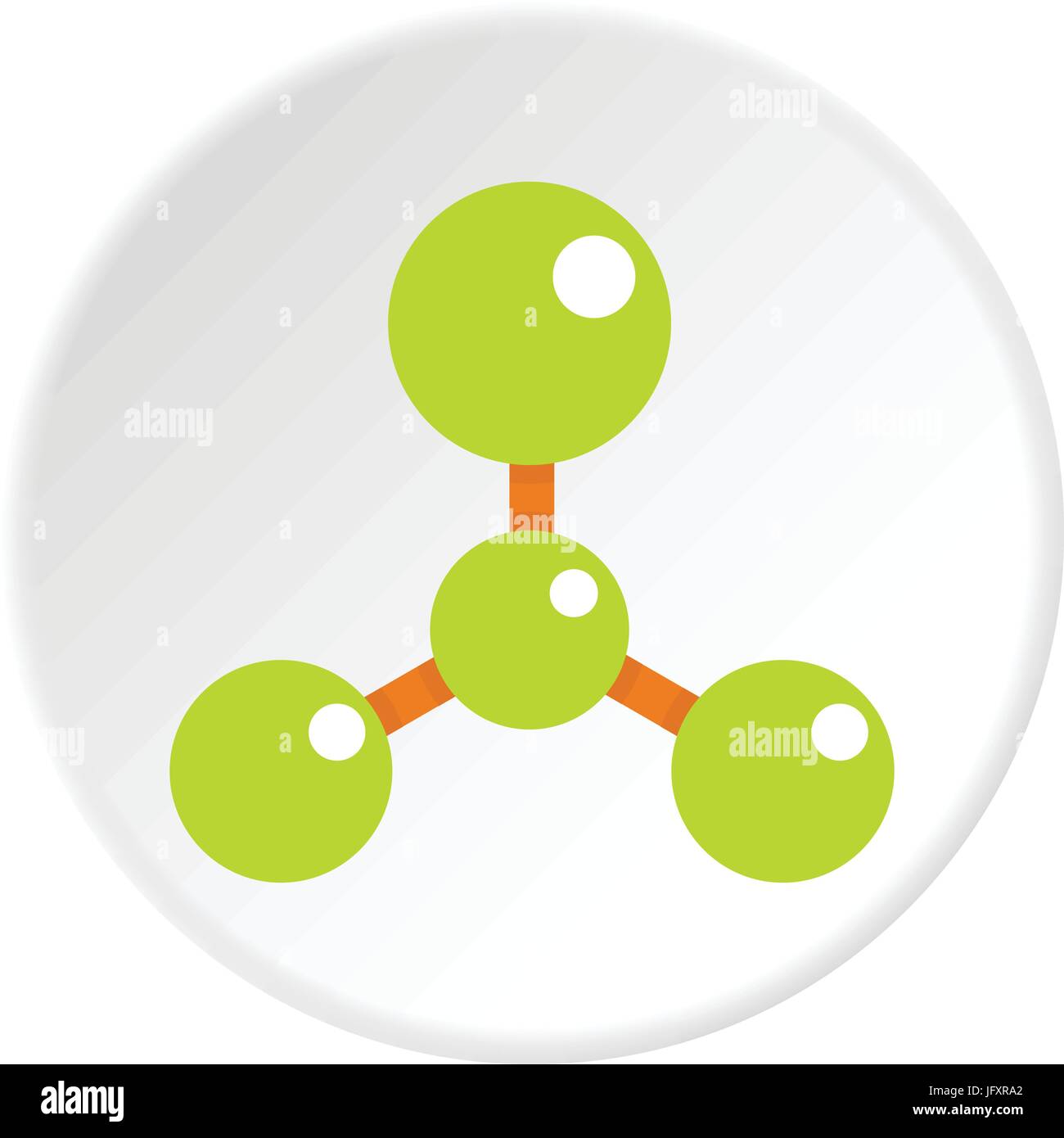 Green molecule structure dna icon circle Stock Vector Image & Art - Alamy