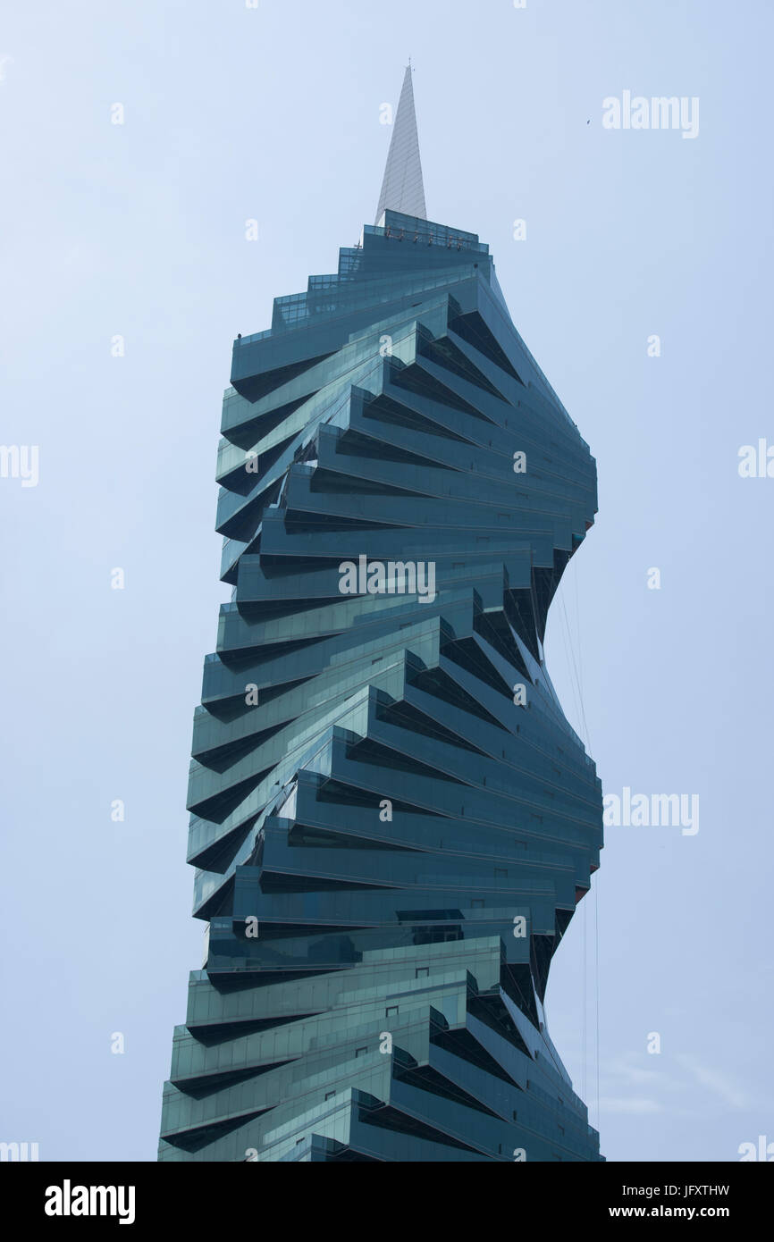 The El Tornillo Building if Panama City Panama Stock Photo Alamy