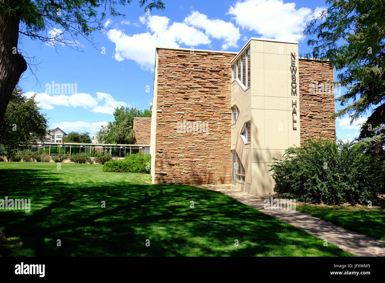 Colorado State University in Fort Collins, Colorado. Stock Photo