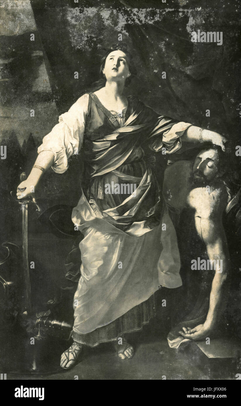 Judith with the head of Holofernes, painting by Guido Reni, Rome, Italy Stock Photo