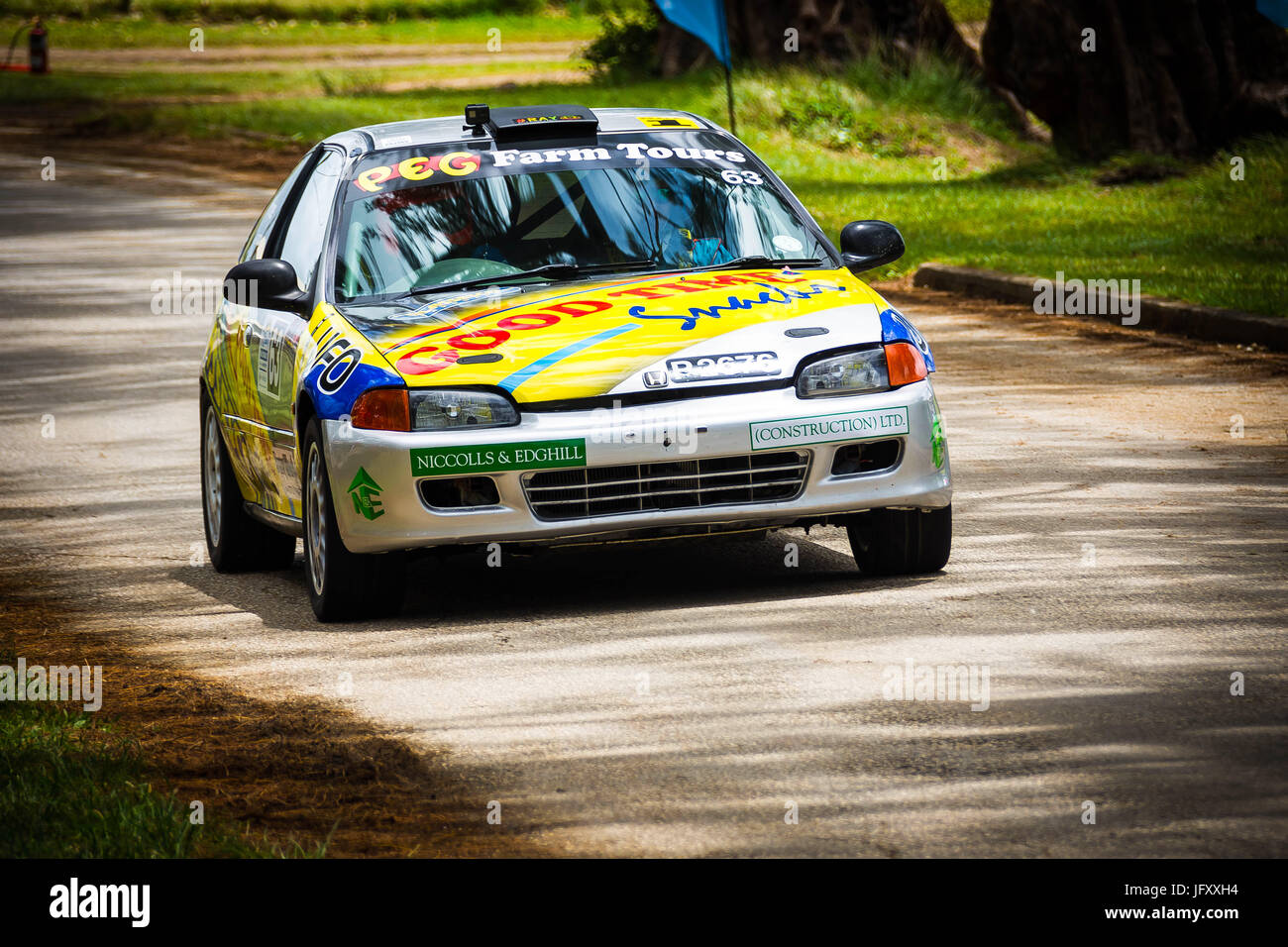 Sol Rally Barbados 2017 Stock Photo - Alamy