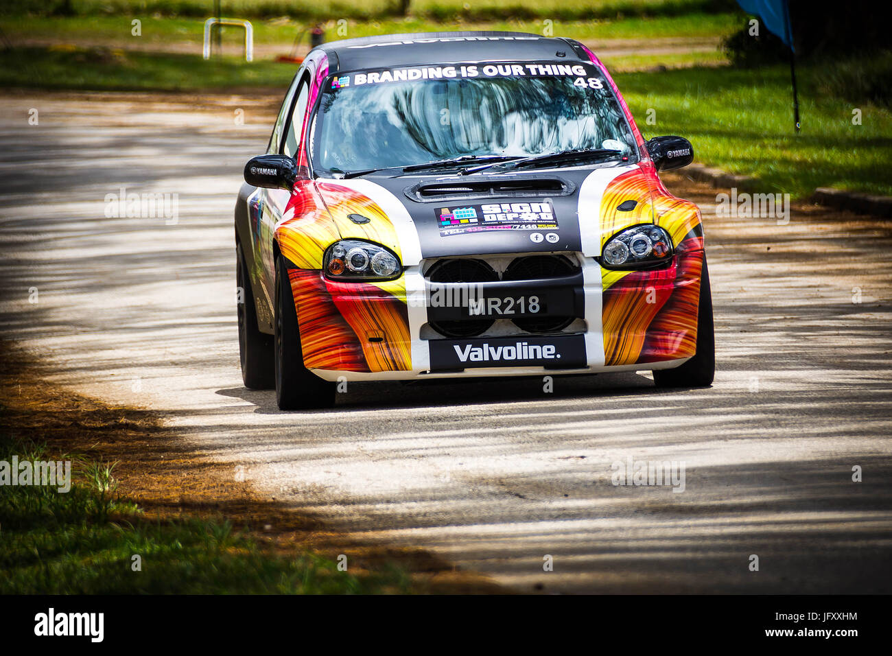 Sol Rally Barbados 2017 Stock Photo - Alamy