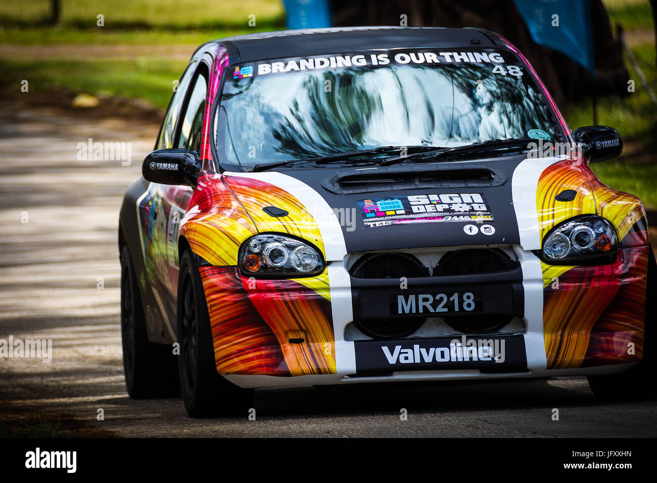 Sol Rally Barbados 2017 Stock Photo - Alamy