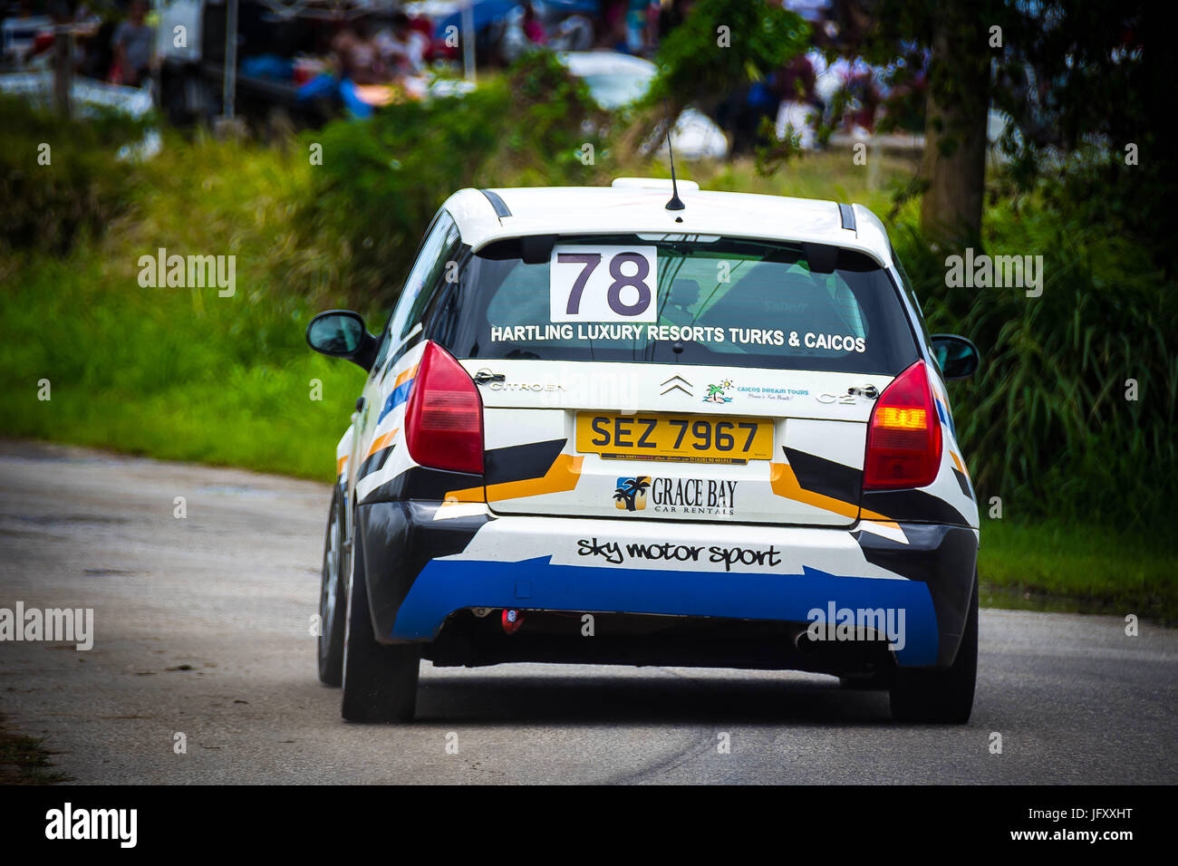 Sol Rally Barbados 2017 Stock Photo - Alamy