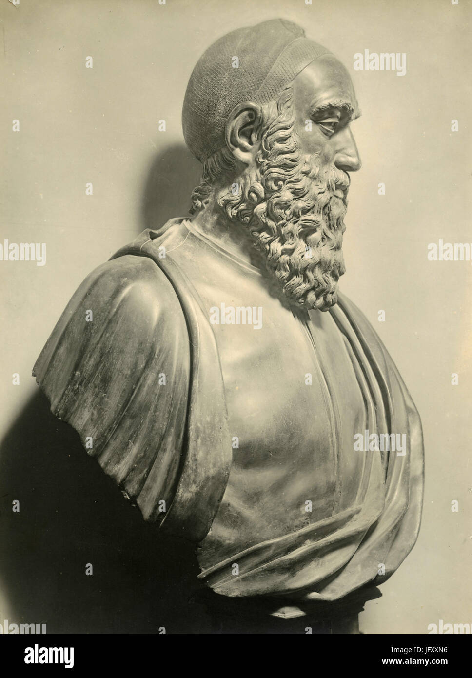 Statue of Bindo Altoviti, by Benvenuto Cellini, Paris, France Stock Photo